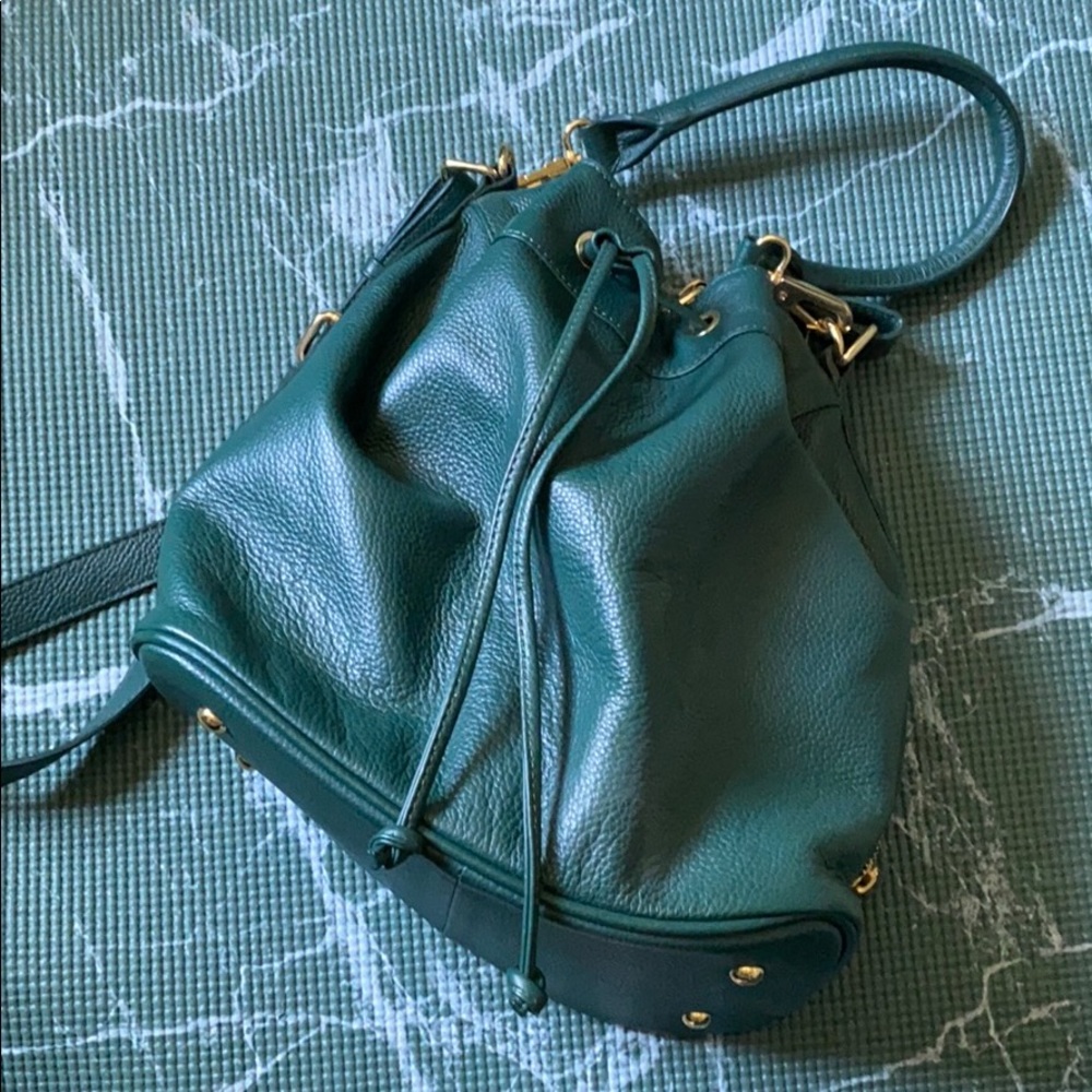 Ora Delphine Claire Bucket Bag - Deep Woods